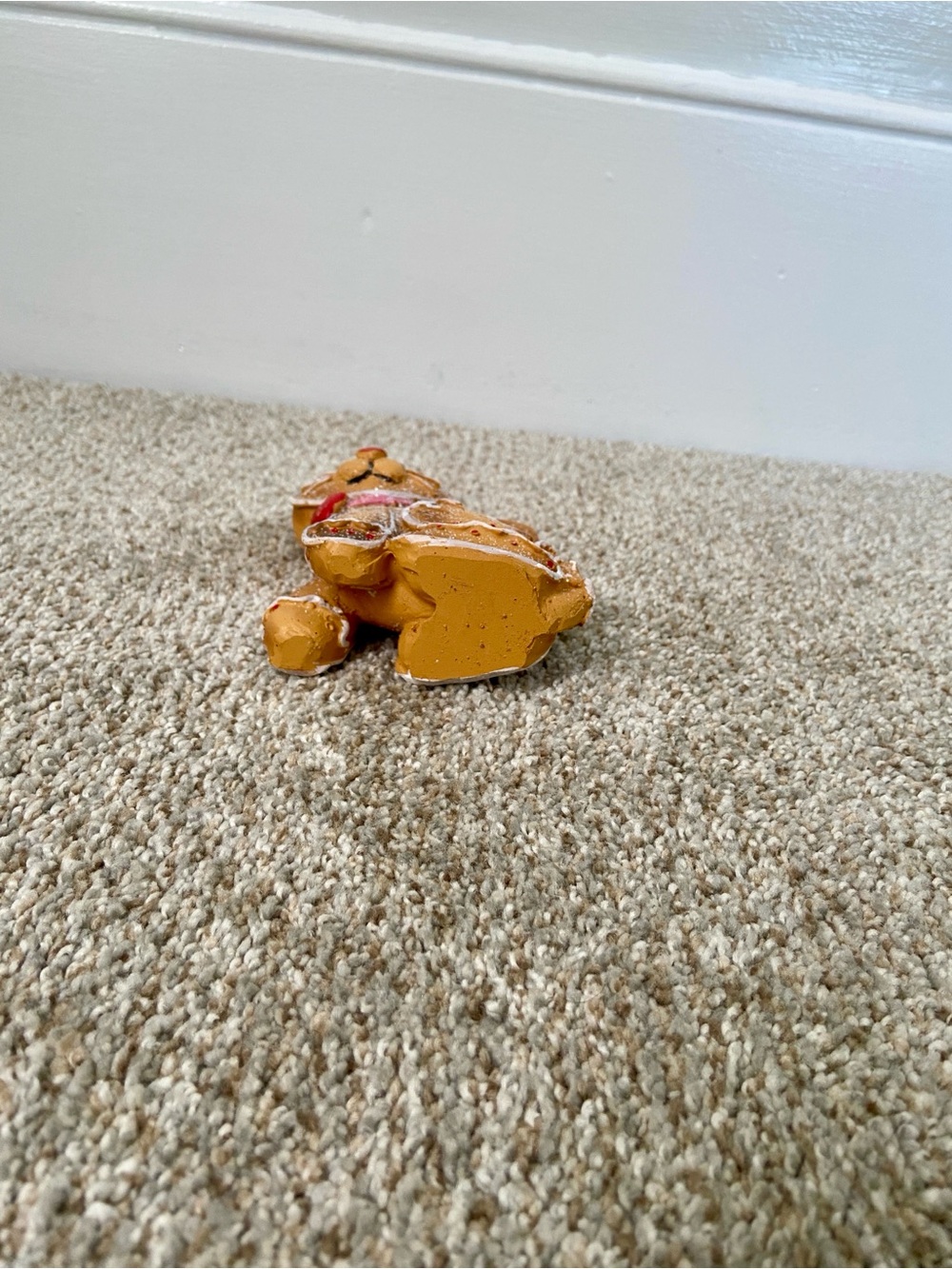 Christmas Gingerbread Cat Cookie Resin Figurine Holiday Tabletop Decor 4.6" - Picture 13 of 13